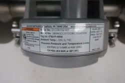 Brooks Instrument 3809GCC07DGBC1A00DD0 MT3809G metal tube variable area flowmeter auction image