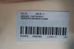 Brooks Instrument 3809GAA10BGBB3C3U000 MT3809G metal tube variable area flowmeter auction image