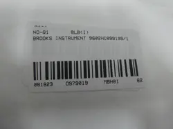 Brooks Instrument 3809CC1A2A1A 3809 variable area flowmeter auction image