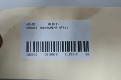 Brooks Instrument MF51IA1BL2D2BEA Mf51i mass flow controller auction image