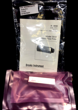 Brooks Model 5848 5848A5V1 inline mass-flow filter element auction image
