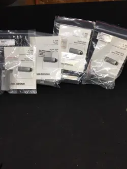 Brooks Instrument 5848A3V1 Model 5848 in-line mass flow filter auction image
