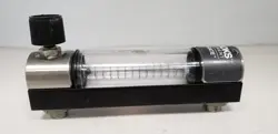 Brooks Instrument 1250AR5051MRSVV low-flow glass-tube variable area flowmeter auction image