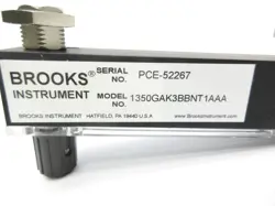 Brooks Instrument Sho-Rate 1350G 1350GAK3BBNT1AAA Glass-tube variable-area flowmeter auction image