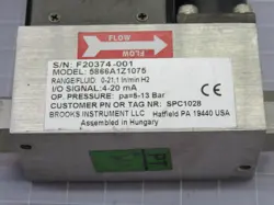 Brooks Instrument 5866A1Z1075 5866 Pressure Controller Flowmeter auction image