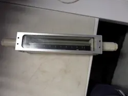Brooks Instrument Full-View 1100 Series 1110CG71BNHAA Industrial glass-tube variable-area flowmeter auction image
