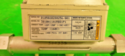 Brooks Instrument G120824-31 armored metal-tube variable-area flowmeter (rotameter) auction image