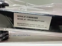 Brooks Instrument 1355GBA3BAFT1AAA Sho-Rate 1355G variable area flowmeter auction image