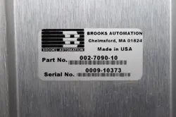 Brooks 002-7090-10 Brooks-family industrial component auction image