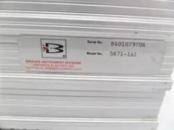 Brooks legacy mass-flow instrumentation 5871-1A1 mass-flow controller/readout instrument auction image