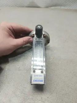 Brooks Instrument Sho-Rate 01B61001243 Glass-tube variable-area flowmeter (rotameter) auction image