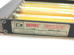 Brooks Instrument 1370-00F6AAA legacy glass-tube variable area flowmeter auction image