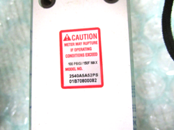 Brooks Instrument 2540A5A52PS 2540 Series acrylic variable-area flowmeter auction image