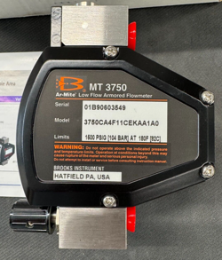 Brooks MT3750 / Ar-Mite Series 3750CA4F11CEKAA1A0 low-flow armored variable-area flowmeter auction image