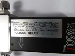 Brooks Instrument 5860S Smart Mass Flow Meter auction image