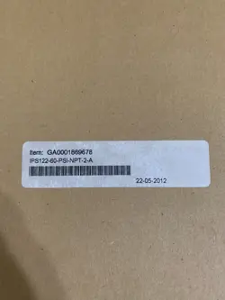 Mykrolis IPS122 / Brooks Instrument 122 Series GA0001869678 2-inch stainless steel indicating pressure switch auction image