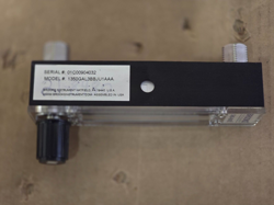 Brooks Instrument 1350GAL3BBJU1AAA low-flow glass-tube variable area flowmeter auction image