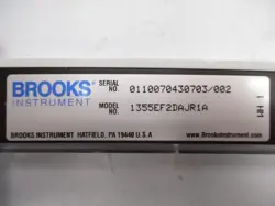 Brooks Instrument Sho-Rate 1355E 1355EF2DAJR1A Glass-tube variable-area flowmeter auction image