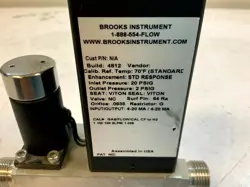 Brooks Instrument SLA5800 Series SLSA5851S1MAB1C2A1 Digital thermal mass flow controller auction image