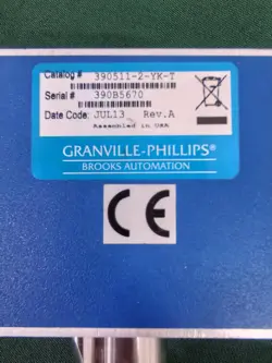 MKS Granville-Phillips 390511-2-YK-T Micro-Ion ATM vacuum gauge module auction image