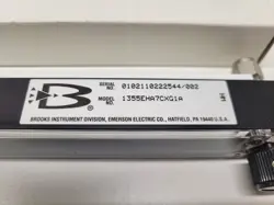 Brooks Instrument 1355EHA7CXG1A low-flow glass-tube variable area flowmeter auction image
