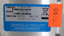 Granville-Phillips Series 275 Mini-Convectron T198X32 Convection-enhanced Pirani vacuum gauge module auction image