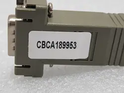 Black Box CBCA189953 DB9 male-to-RJ45 female modular adapter auction image