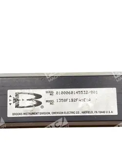 Brooks Instrument 1358F1B2FA1E1A high-flow glass-tube variable area flowmeter auction image