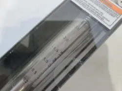 Brooks Instrument 1358F1C1EC4B1A high-flow glass-tube variable area flowmeter auction image