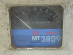 Brooks Instrument MT3809 / MT3819 DN25 Metal-tube variable-area flowmeter auction image