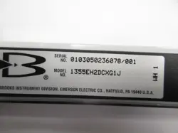 Brooks Instrument Sho-Rate 1355E 1355EH2DCXG1J Glass-tube variable-area flowmeter auction image