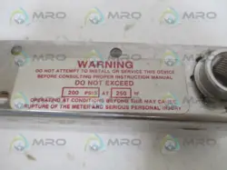 Brooks Instrument 1510DLB4A1A legacy glass-tube variable area flowmeter auction image