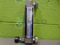 Brooks Instrument 1358F1D2FK4B1A high-flow glass-tube variable area flowmeter auction image