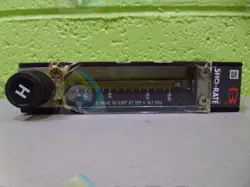 Brooks flow-measurement equipment 9509HC026824 variable-area flowmeter or flow instrument auction image