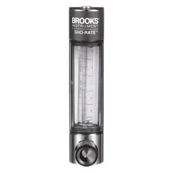 Brooks Instrument 1250AD6053ALSVV Sho-Rate 1250 variable area flowmeter auction image