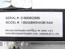 Brooks Instrument 1350GBM3HA3B1AAA Sho-Rate 1350G Variable Area Flowmeter auction image