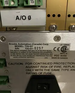 Brooks Automation T2U-S1 Techware-II Ultra controller auction image