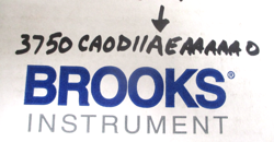 Brooks MT3750 / Ar-Mite Series 3750CA0D11AEAAAAA0 low-flow armored variable-area flowmeter auction image