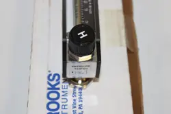 Brooks Instrument 1350EP2DALD1A Sho-Rate 1350E variable-area flowmeter auction image