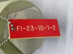 Brooks Instrument FI-23-10-1-2 Full-View 1140 variable area flowmeter auction image